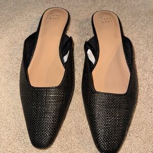 A New Day Black Women's Slip-On Shoes size 9 1/2